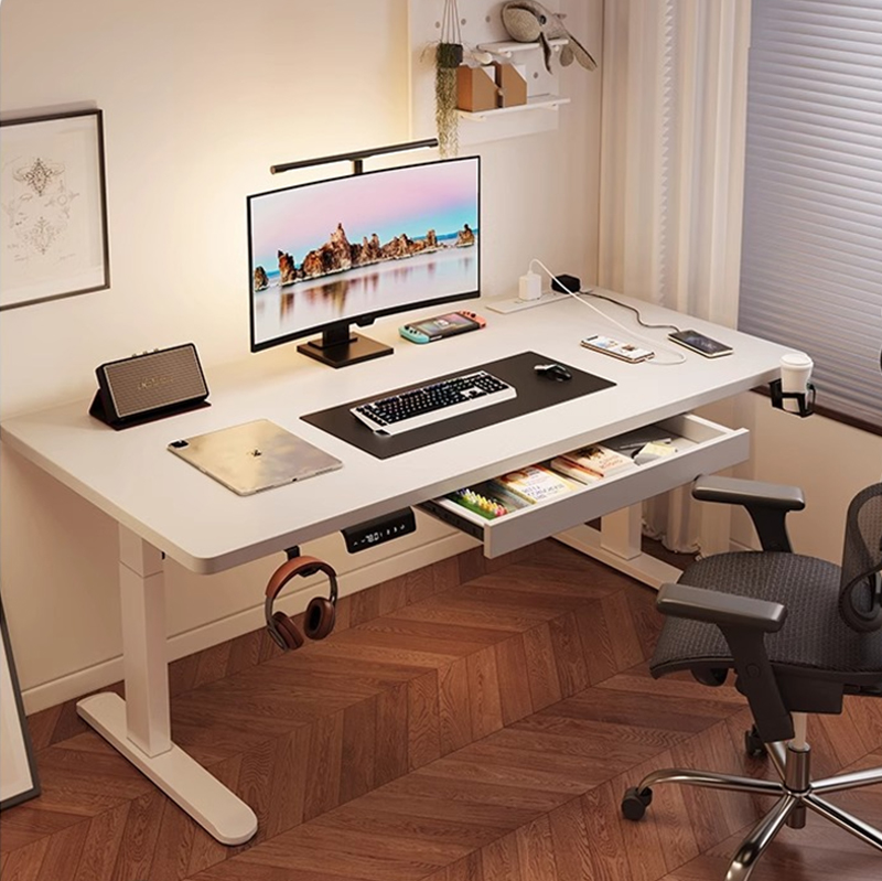 Desk Setup Height - Escritorio Eléctrico Moderno de Hierro con