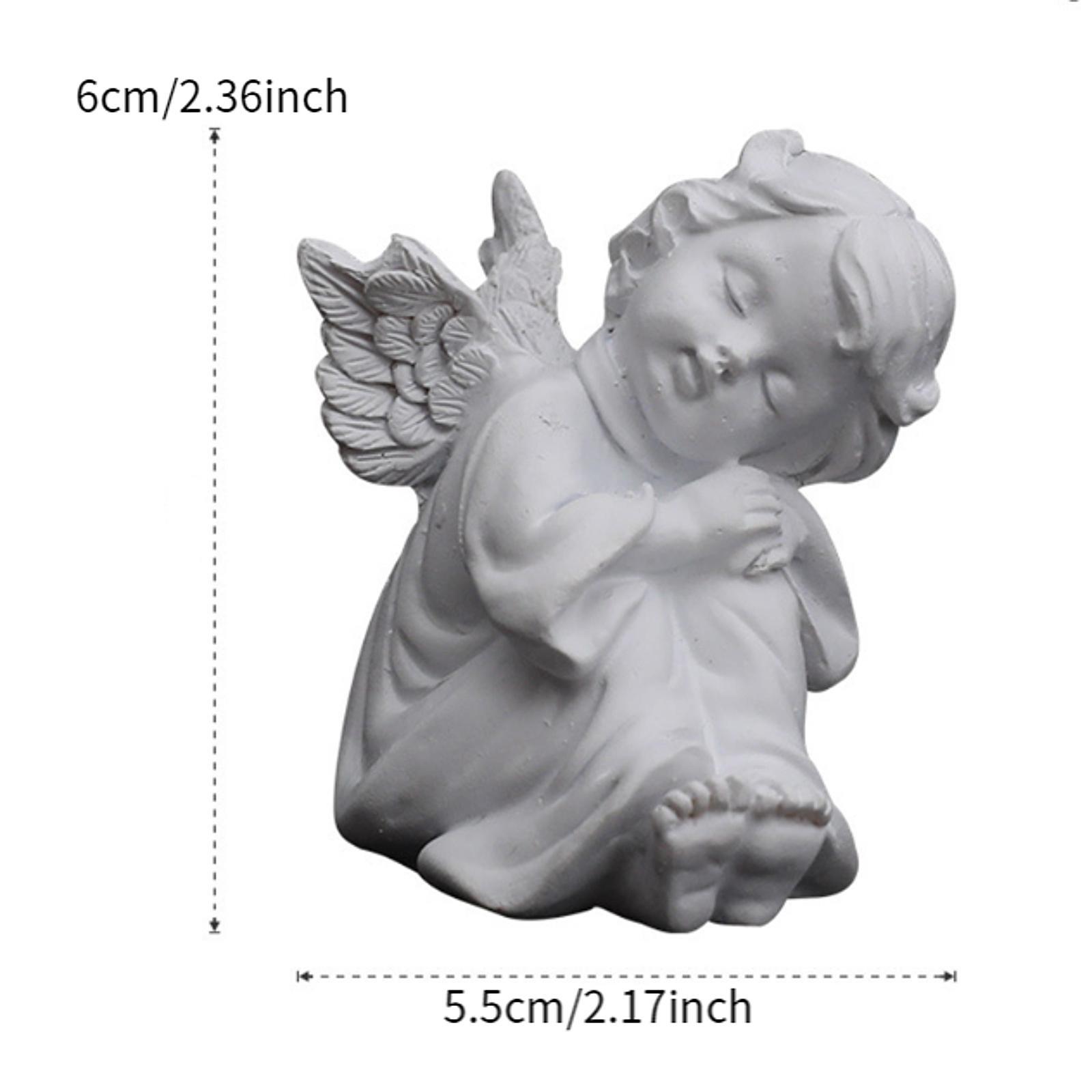 Desk Setup Bedroom - Figura Decorativa de Hada Curvada en
