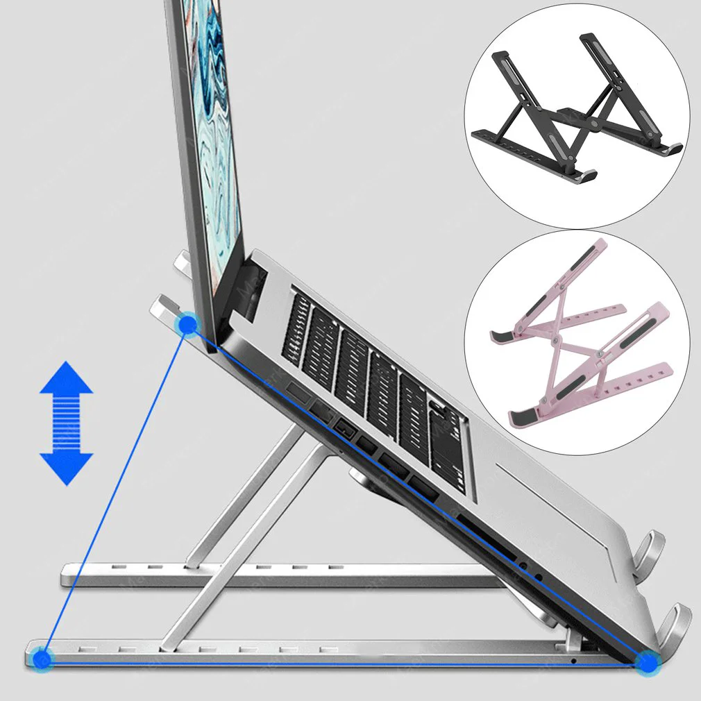 Desk Setup Mac - Soporte plegable para ordenador portátil, soporte