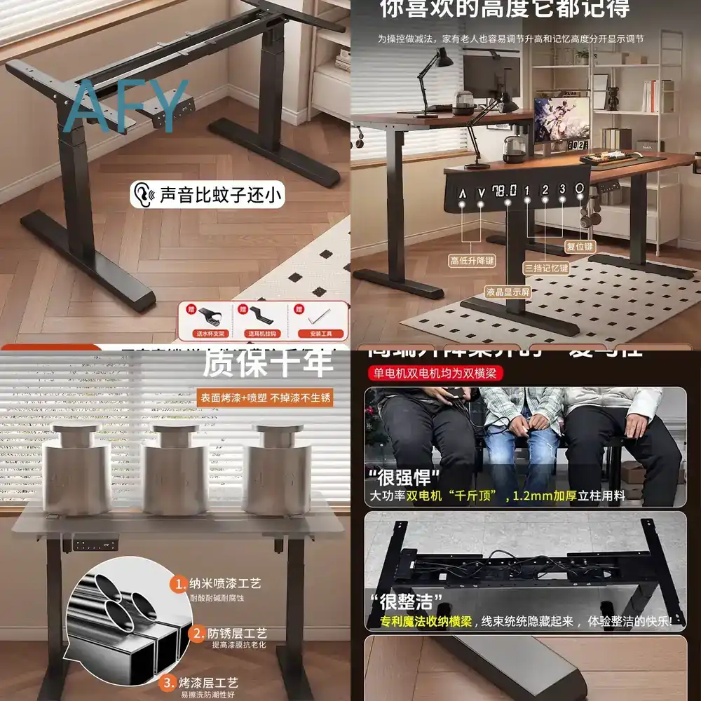 Desk Setup Height - Soporte para Patas de Mesa Elevadora,