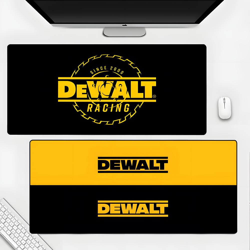 Desk Setup For Laptop - Alfombrilla de ratón con logotipo D-DeWalt,
