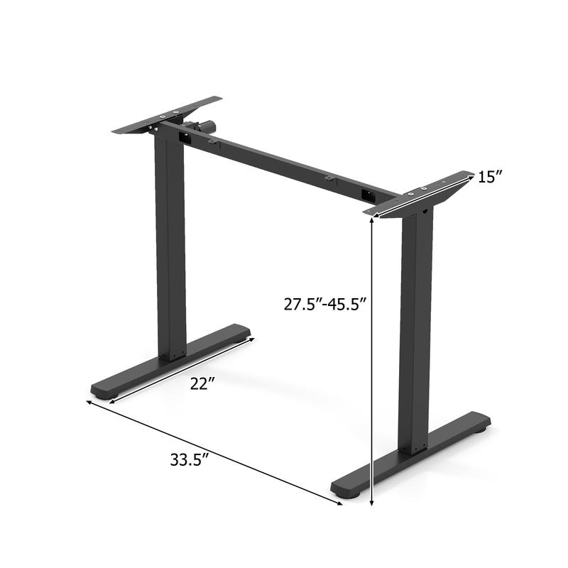 Estructura de escritorio eléct - Desk Setup Height reseña y precio