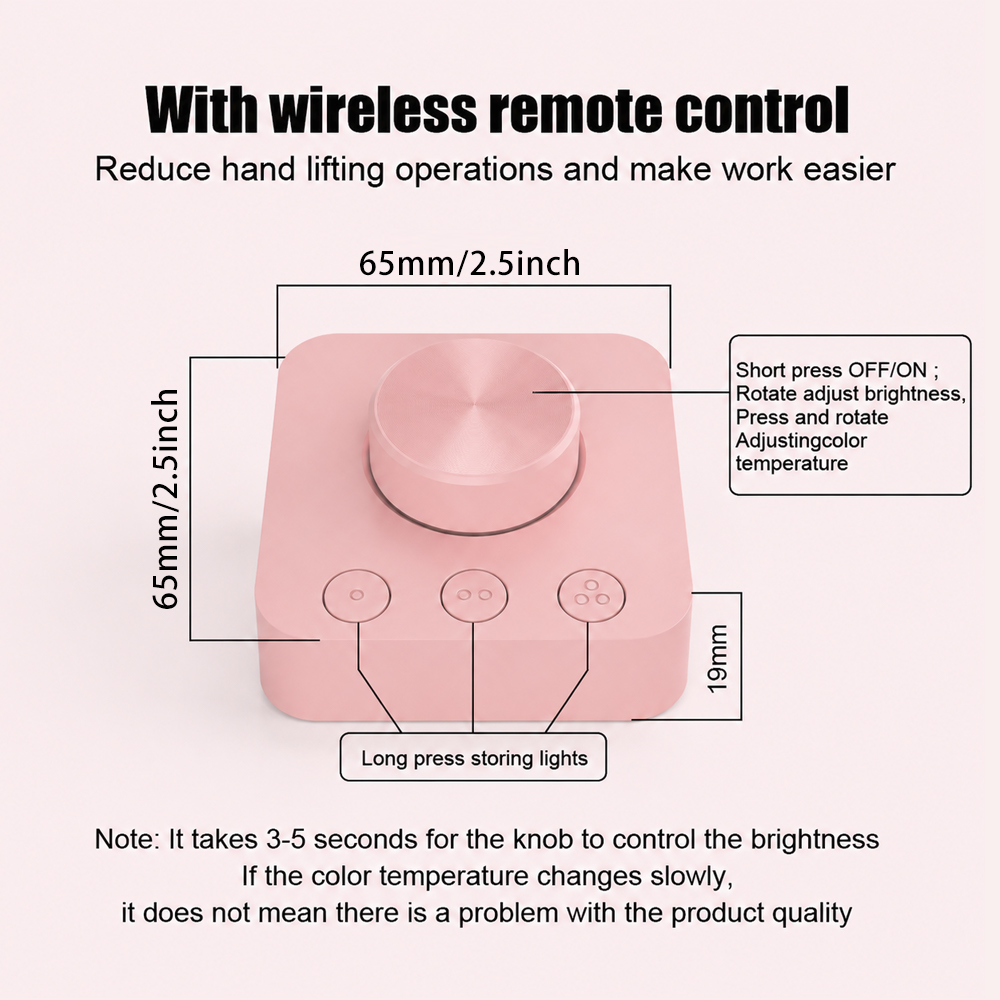 Barra de Luz LED Rosa para Mon - Desk Setup Home reseña y precio