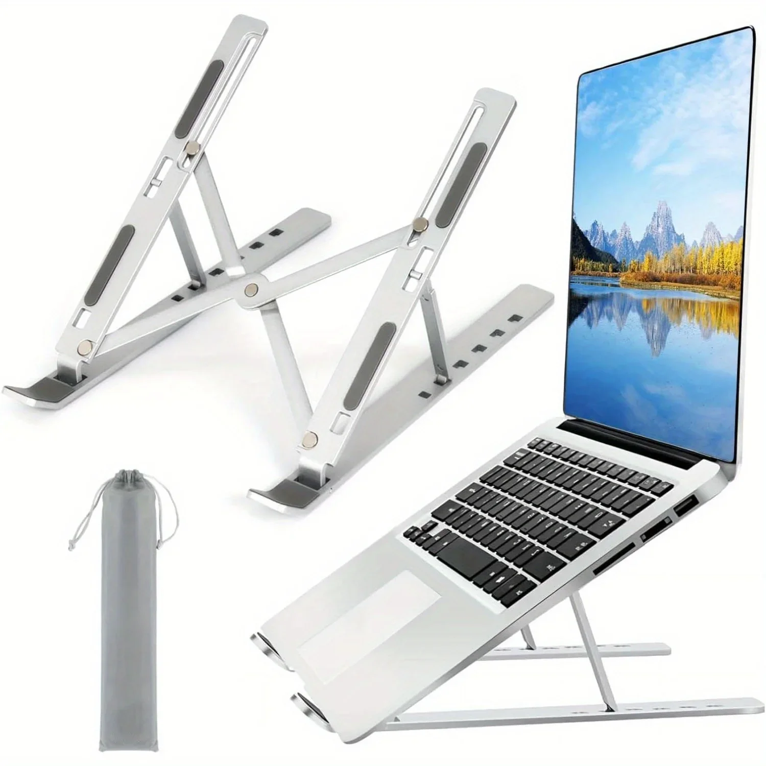 Soporte Plegable de Aluminio p - Desk Setup Mac reseña y precio