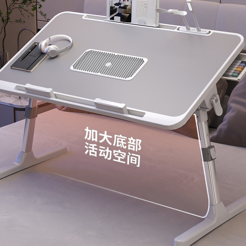 Mesa sobre la cama, mesas de e - Desk Setup Height reseña y precio