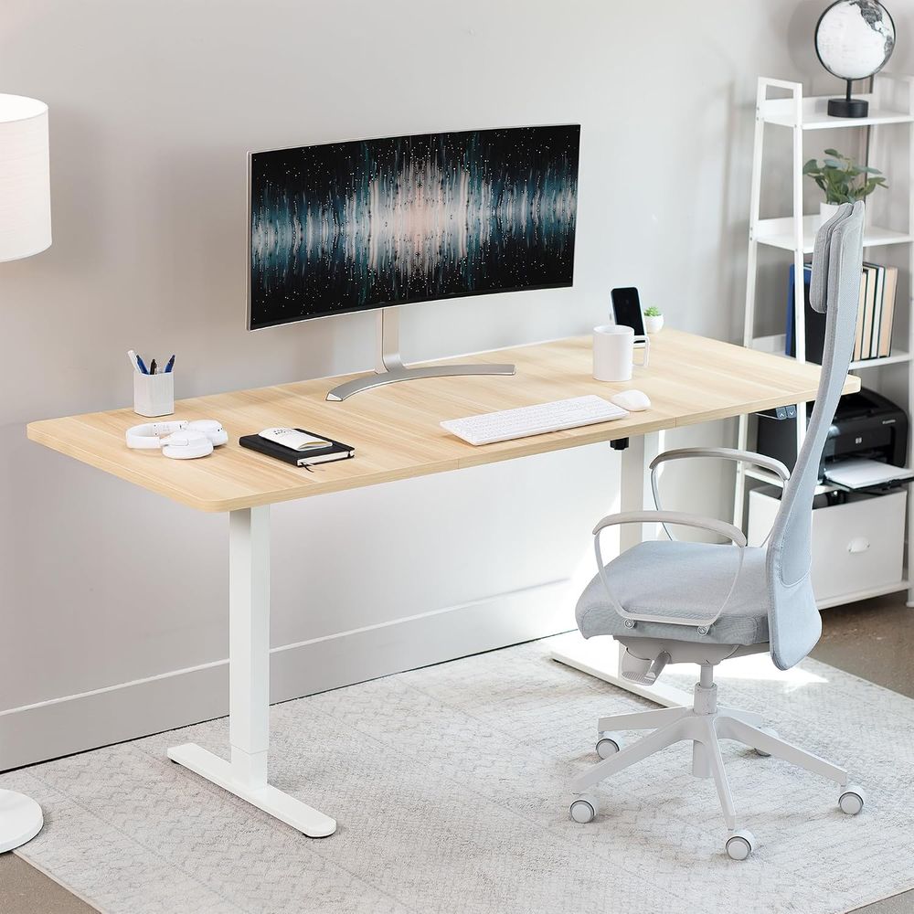 Escritorio eléctrico de 71 x 3 - Desk Setup Height reseña y precio