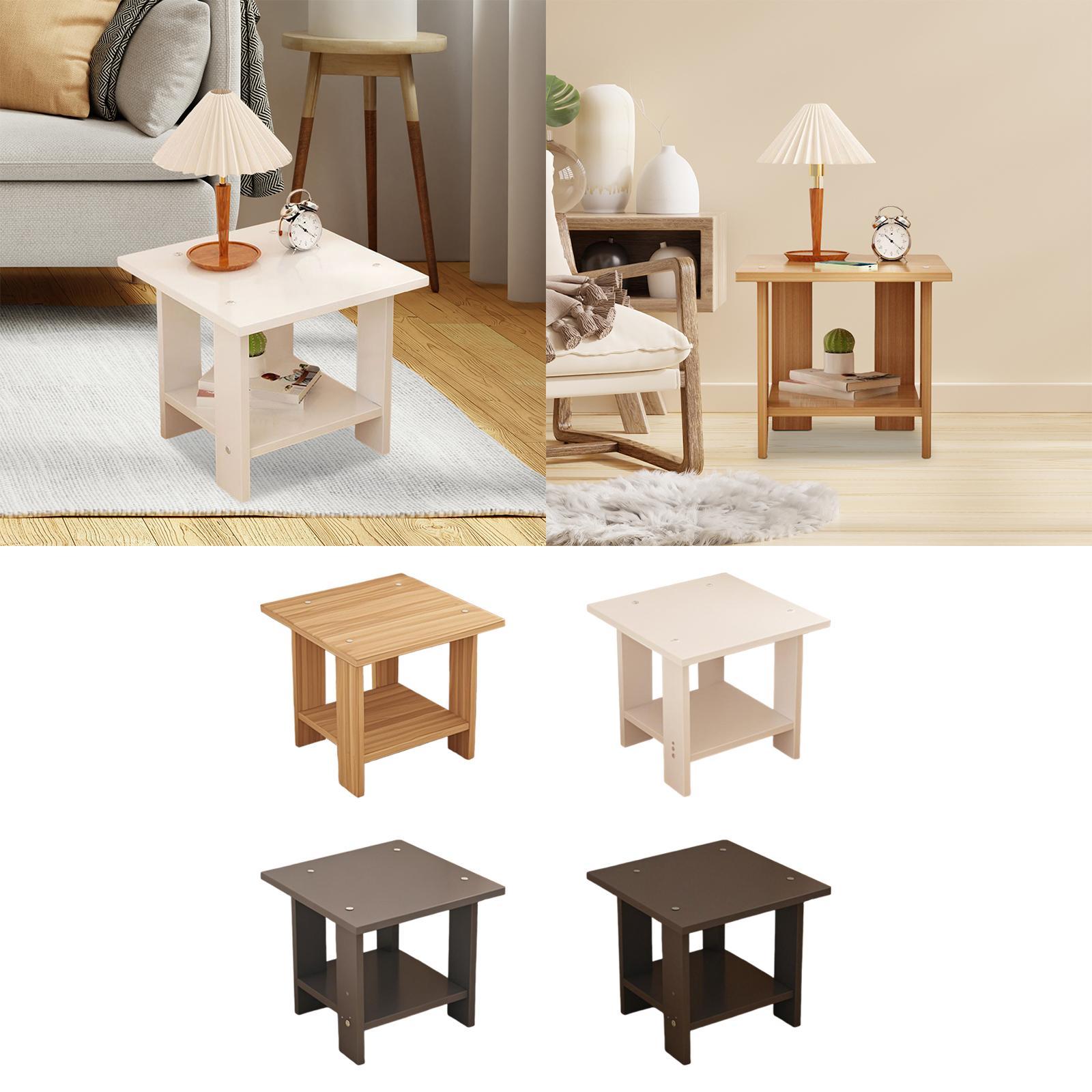 Mesa auxiliar de madera de dob - Desk Setup For Laptop reseña y precio