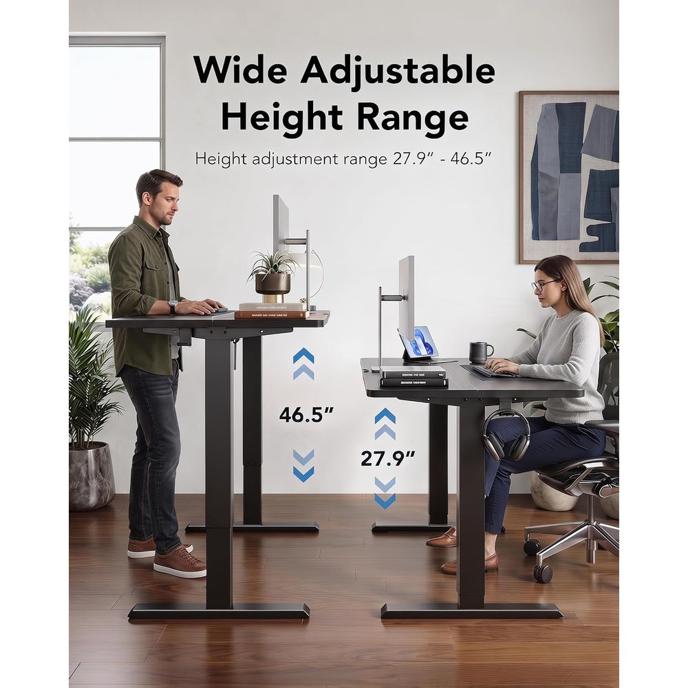 Escritorio Eléctrico Ajustable - Desk Setup Height reseña y precio