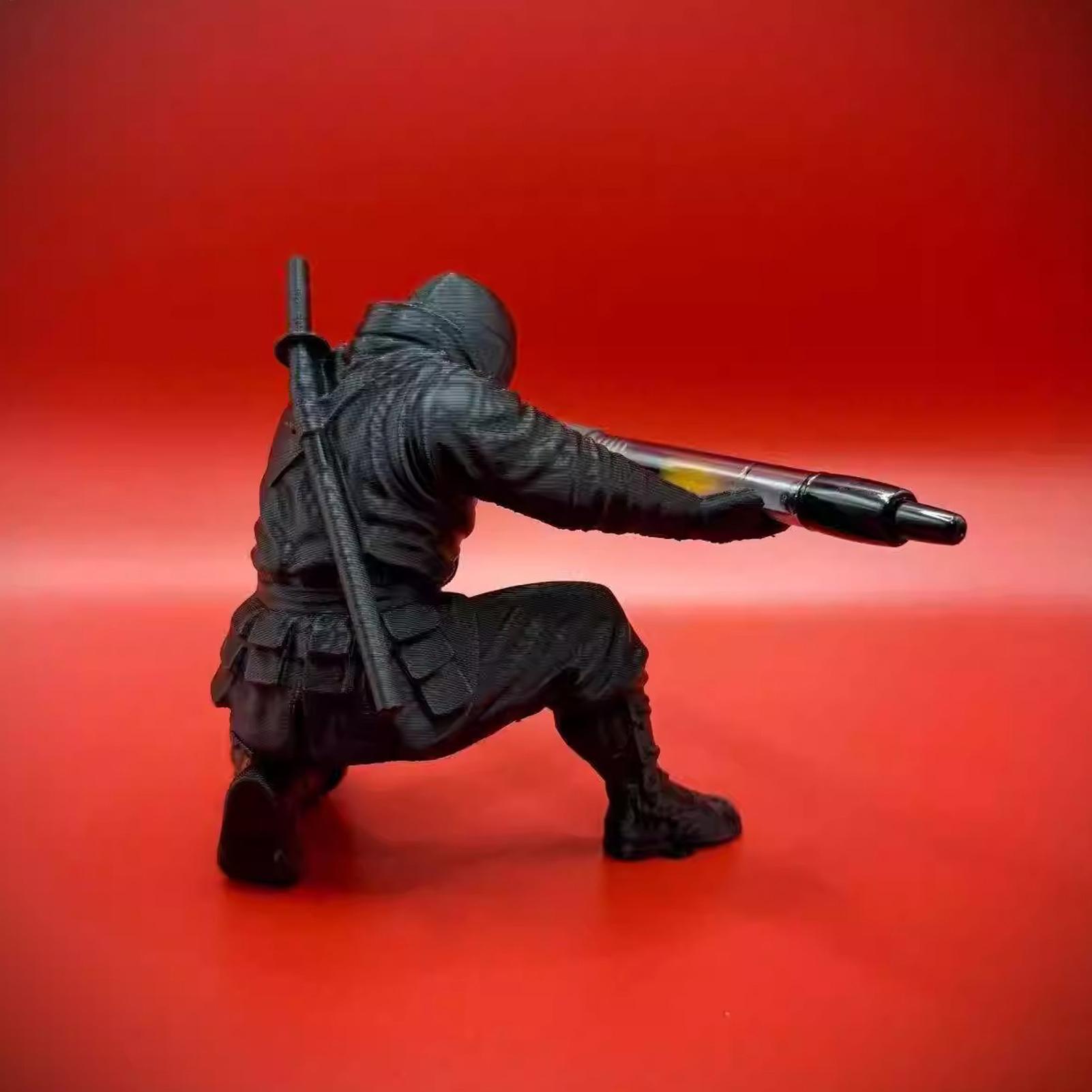 Figura de estilo ninja impresa - Desk Setup Home reseña y precio