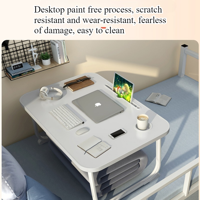 Escritorio de cama, mesa peque - Desk Setup For Laptop reseña y precio