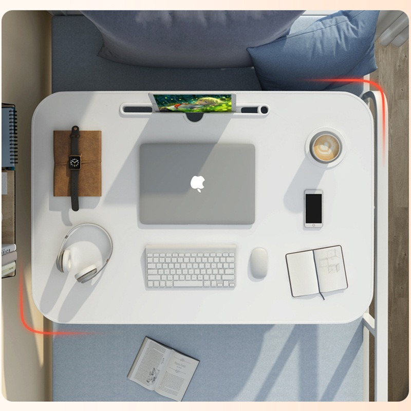 Escritorio de cama, mesa peque - Desk Setup For Laptop reseña y precio