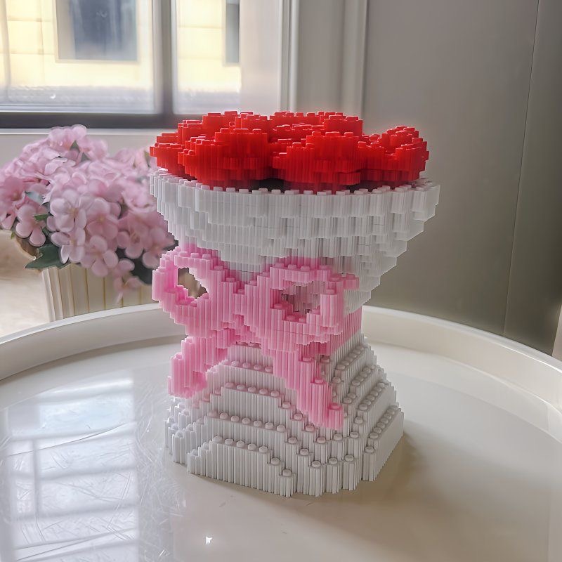 Paquete de rosas rojas, bloque - Desk Setup Gear reseña y precio
