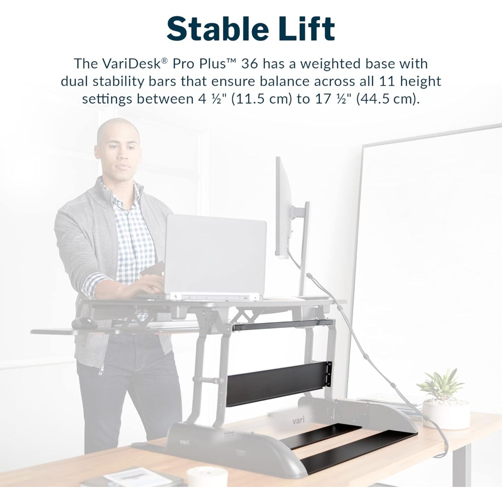 Desk Pro Plus 36, Convertidor  - Desk Setup Height reseña y precio