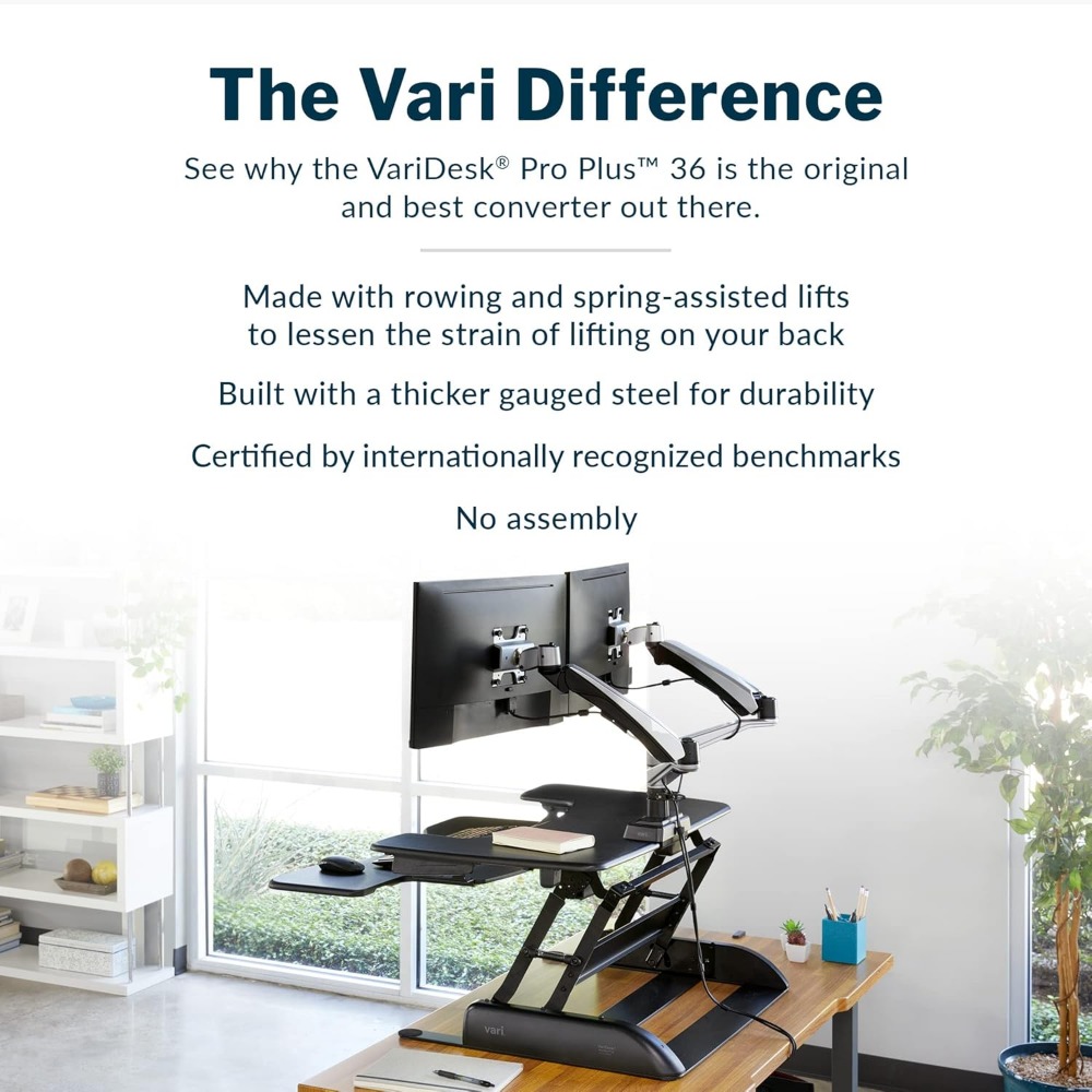 Desk Pro Plus 36, Convertidor  - Desk Setup Height reseña y precio