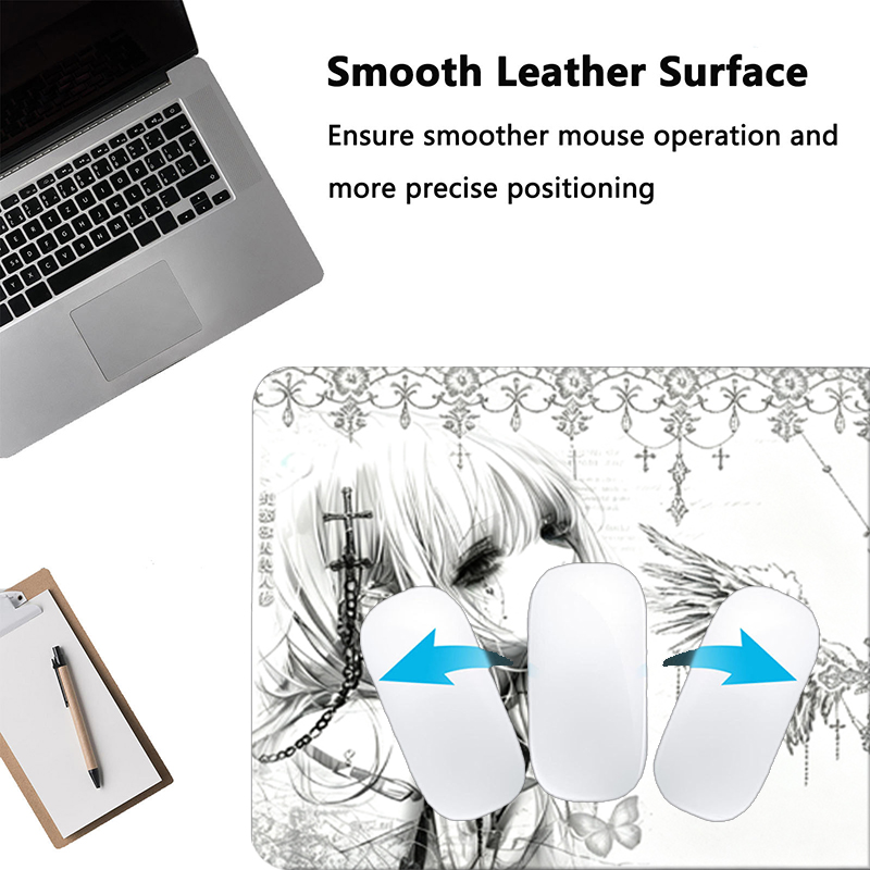 Alfombrilla de ratón de cuero, - Desk Setup Ergonomic reseña y precio