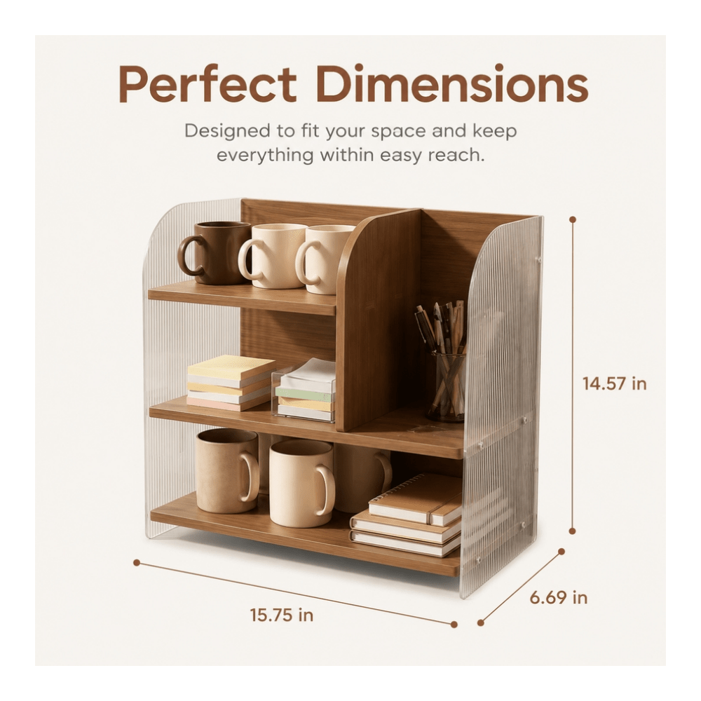 Caja de Almacenamiento Blanca  - Desk Setup Home reseña y precio